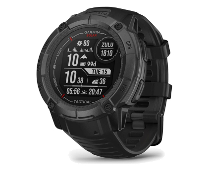 Smartwatch GARMIN Instinct 2X Solar Tactical Edition 50mm Czarny (010-02805-03)